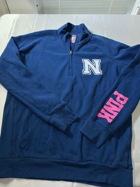 PINK Victoria's Secret Jones & Mitchell Special Edition RARE US Navy Jacket Lg